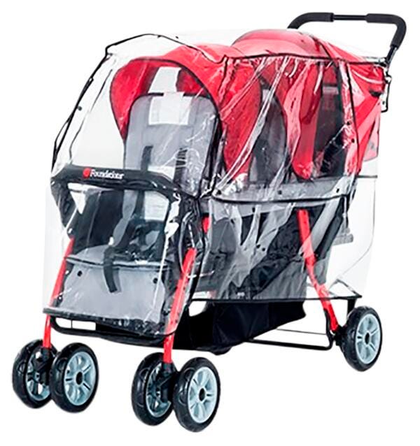 Foundations Trio Sport Rain Cover - Transparent, Clear, Item Number 1595273